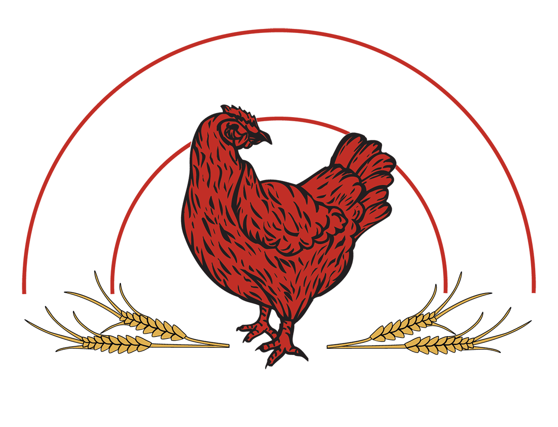 Red Chicken Logo - Red Hen Baking