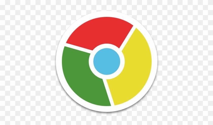 Goggle Chrome Logo - Chrome Logo Android Png Image Chrome Flat Icon Png