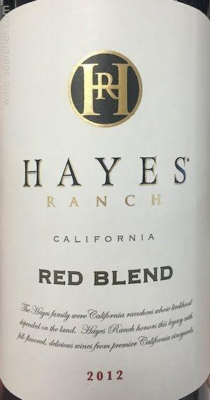 Red Blend Logo - Hayes Ranch Red Blend, California | prices, stores, tasting notes ...