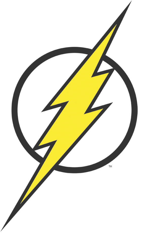 Flash Logo - Justice League Flash Logo Men's Heather T-Shirt - Sons of Gotham