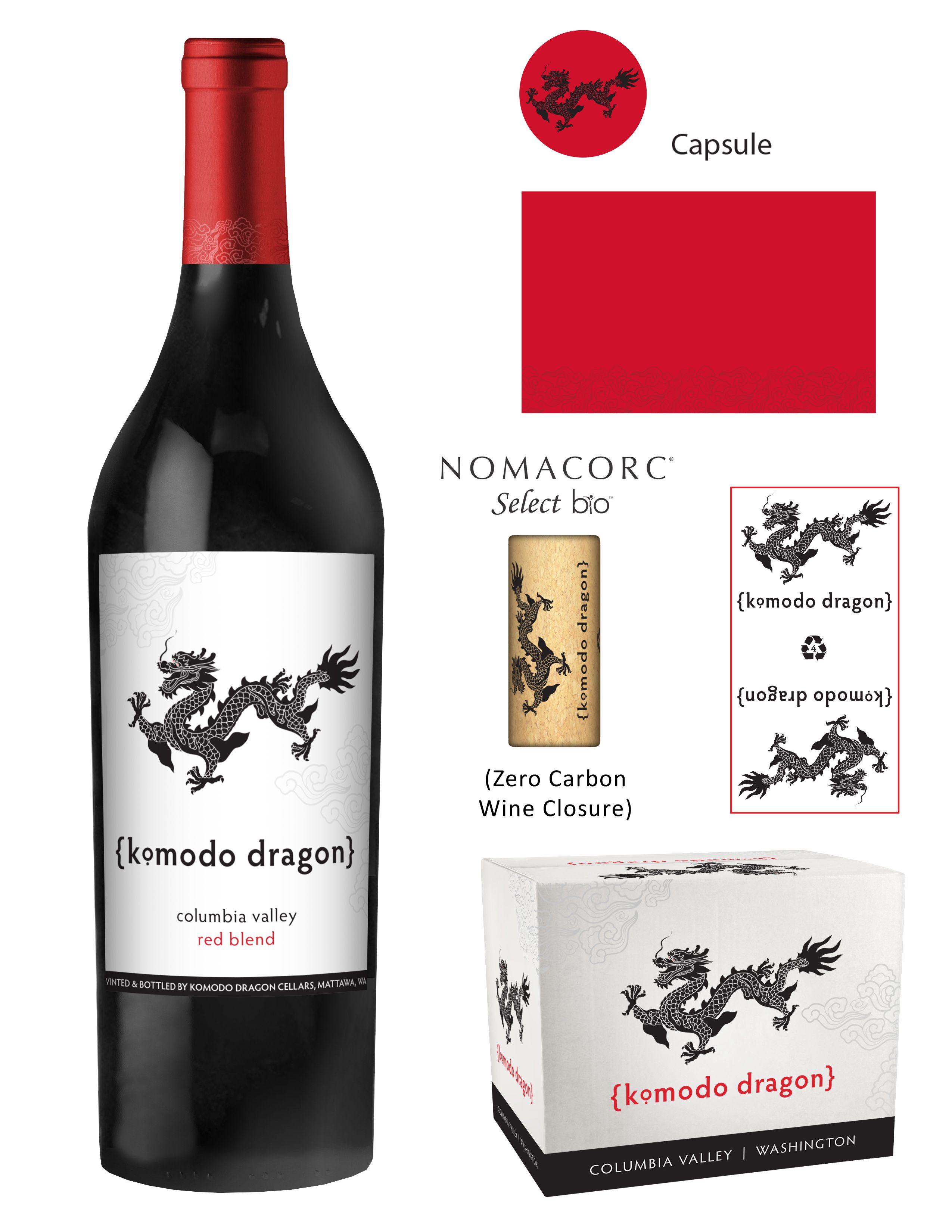 Red Blend Logo - Komodo Dragon Cellars Red Blend - Bronco Wine