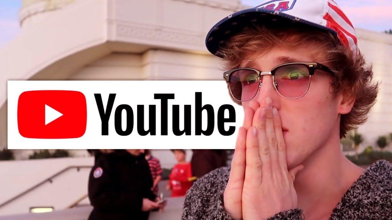 Logan Paul YouTube Logo - THIS NEW YOUTUBE LOGO CURED LOGAN PAUL'S COLOR BLINDNESS!