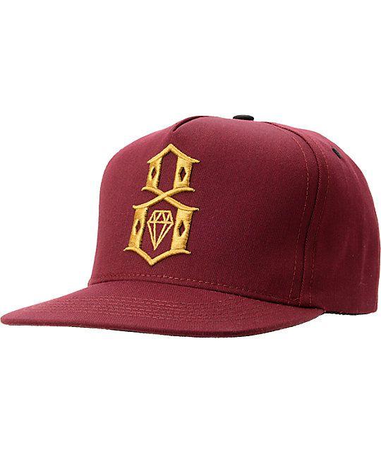 Maroon and Gold Logo - REBEL8 Logo Maroon & Gold Snapback Hat | Zumiez