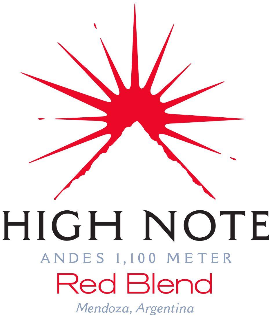 Red Blend Logo - High Note Wine