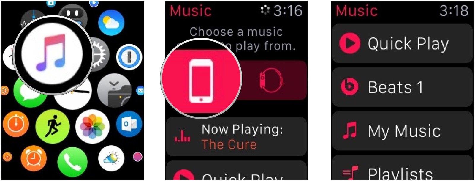 Categories App Logo - How to use the Music app on Apple Watch | iMore