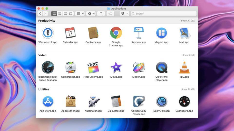 Categories App Logo - Quick Tip: Arrange Applications by Category in macOS - TekRevue