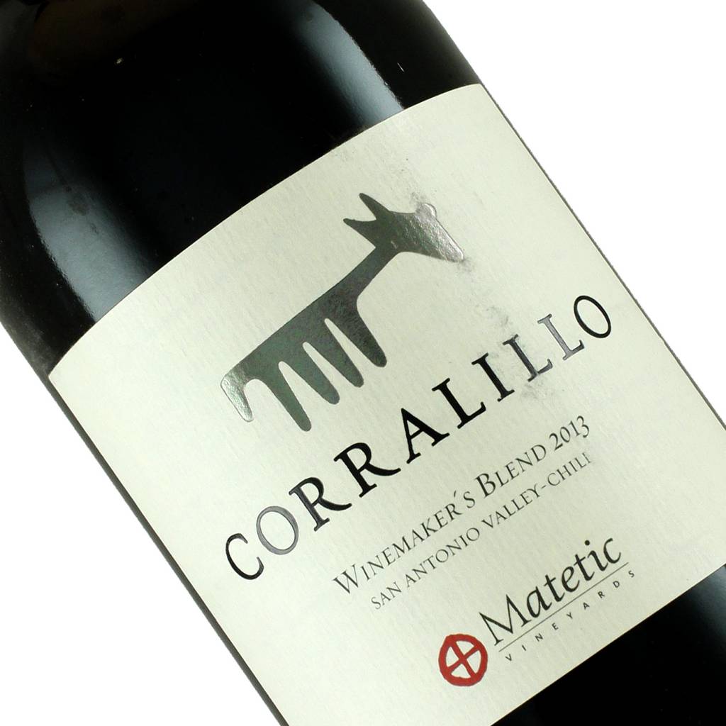 Red Blend Logo - Matetic Corralillo 2013 Red Blend, Chile - The Wine Country