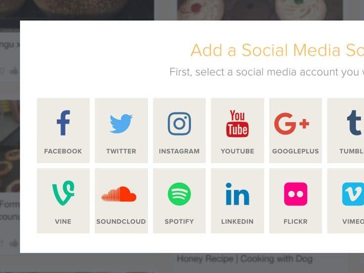 Single Social Media Company Logo - Social Media Feeds for your website. - Juicer