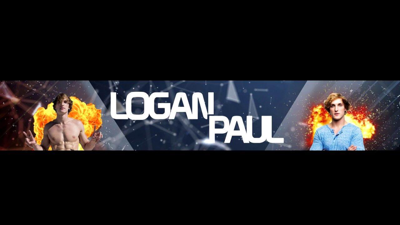 Logan Paul YouTube Logo - Logan Paul' - YouTube Banner SpeedArt |by Temperx - YouTube