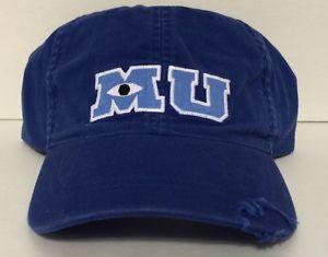 Monsters University Logo - Disney Parks Monsters University MU Logo Baseball Cap Hat New