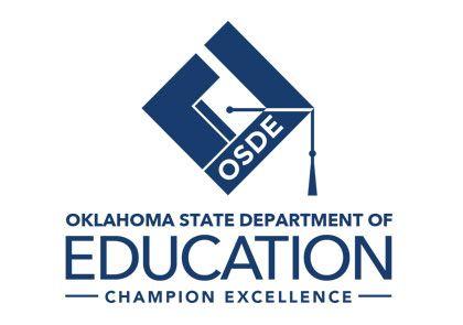 Web Education Logo - OKSDE Blue Logo
