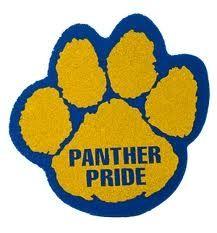 Blue Panther Paw Logo - A Glance... - Mellon Elementary School