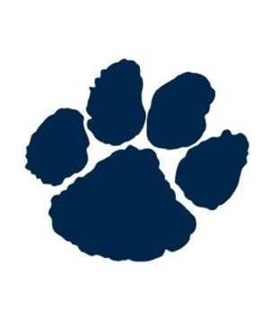 Blue Panther Paw Logo - Communication Office / Branding Resources