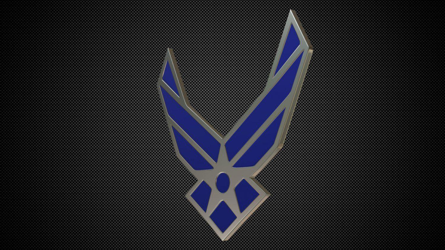 3D Air Force Logo - Us air force logo 3D Model in Parts of auto 3DExport