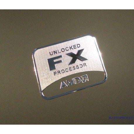 AMD FX Logo - AMD FX Processor Sticker Badge Label