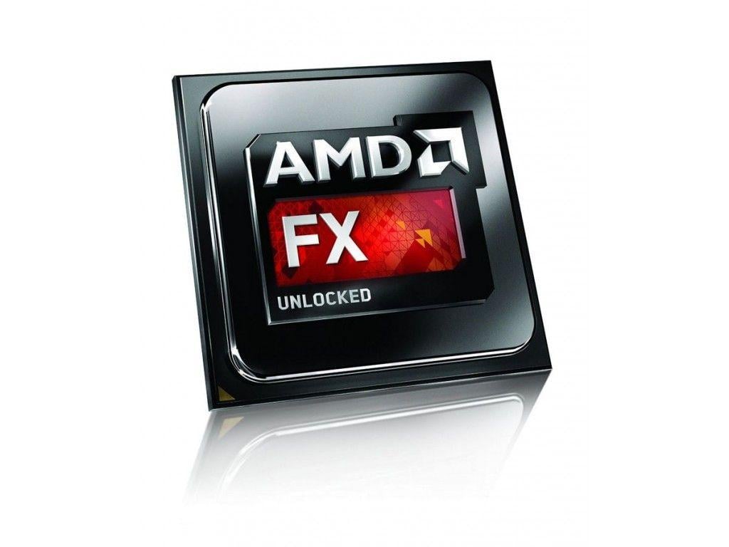AMD FX Logo - AMD FD8370FRHKBOX Vishera FX 8370 Black Edition 8 Core 4300Mhz