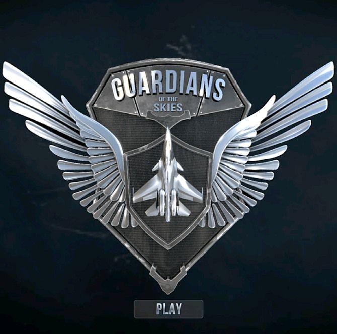 3D Air Force Logo - Guardians of the Skies: Air Force's 1st mobile game - Rediff.com News