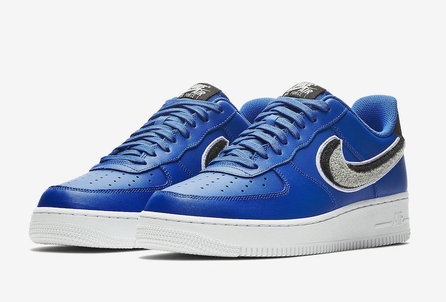 3D Air Force Logo - Nike Air Force 1 Low 3D Blue 823511-409 Release Date - Sneaker Bar ...
