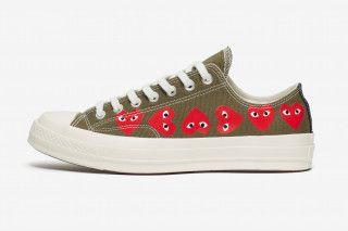 CDG Converse Logo - CdG PLAY x Converse Chuck Taylor All Star 70 