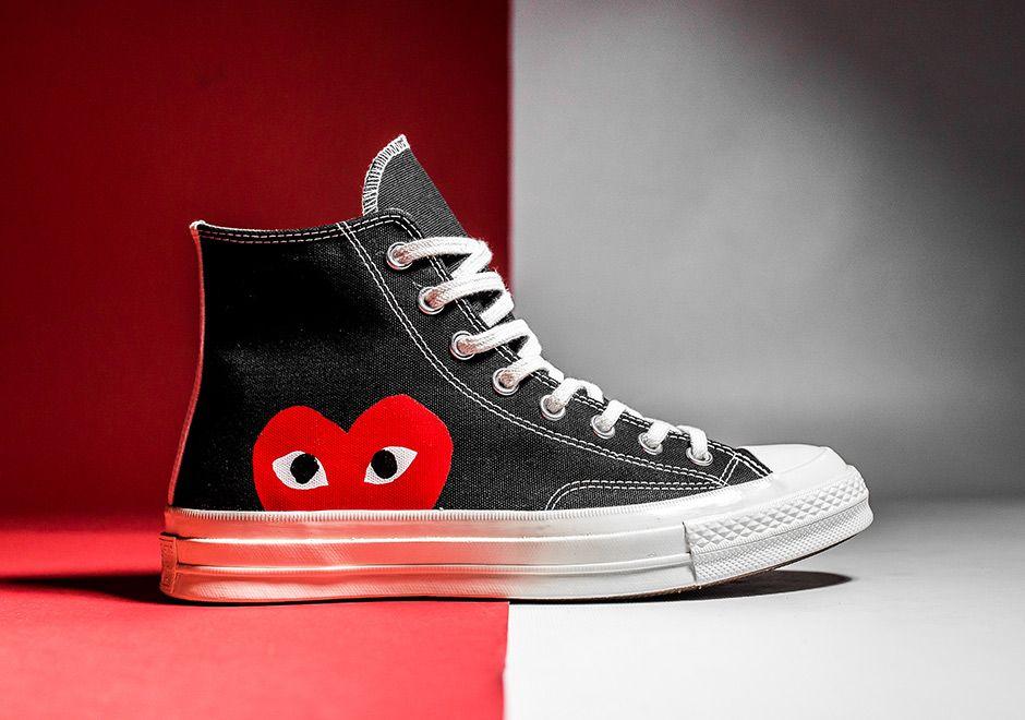 CDG Converse Logo - CDG Comme Des Garcons Converse Chuck Taylor Release Info ...