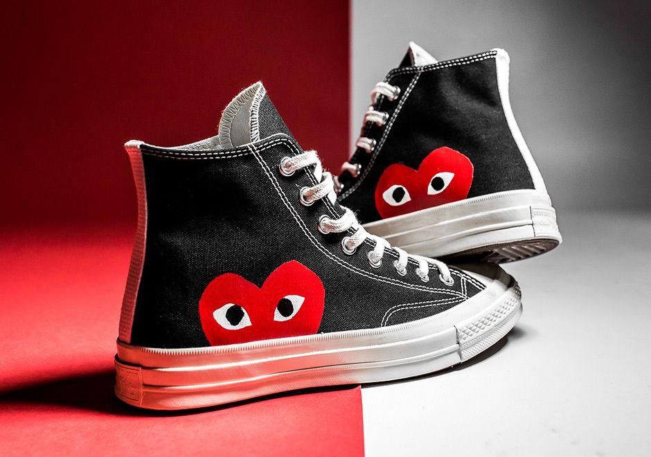 CDG Converse Logo - CDG Comme Des Garcons Converse Chuck Taylor Release Info