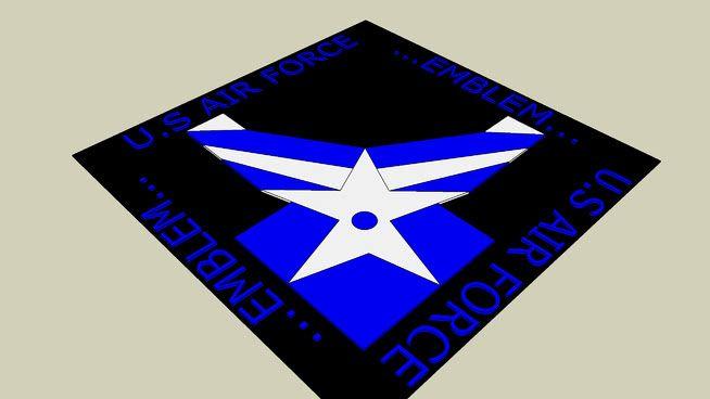 3D Air Force Logo - Air Force LogoD Warehouse