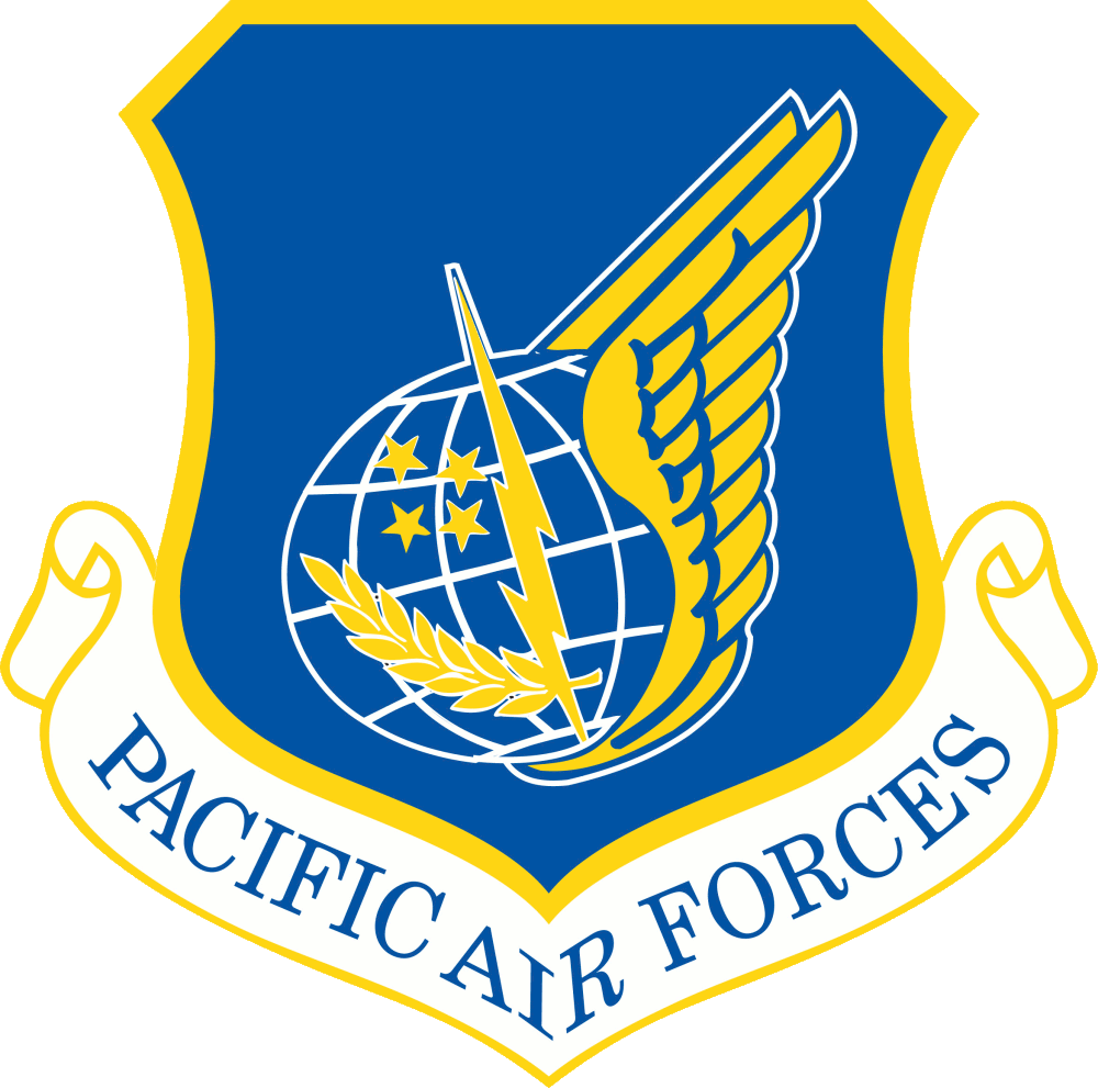 3D Air Force Logo - Pacific Air Forces
