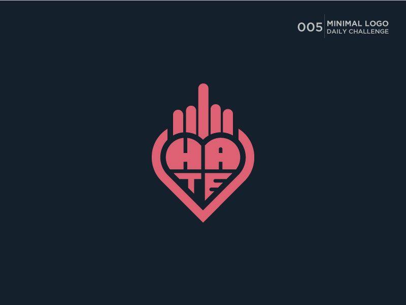 I Hate U Logo - I Hate you by Mursalin Hossain | Dribbble | Dribbble