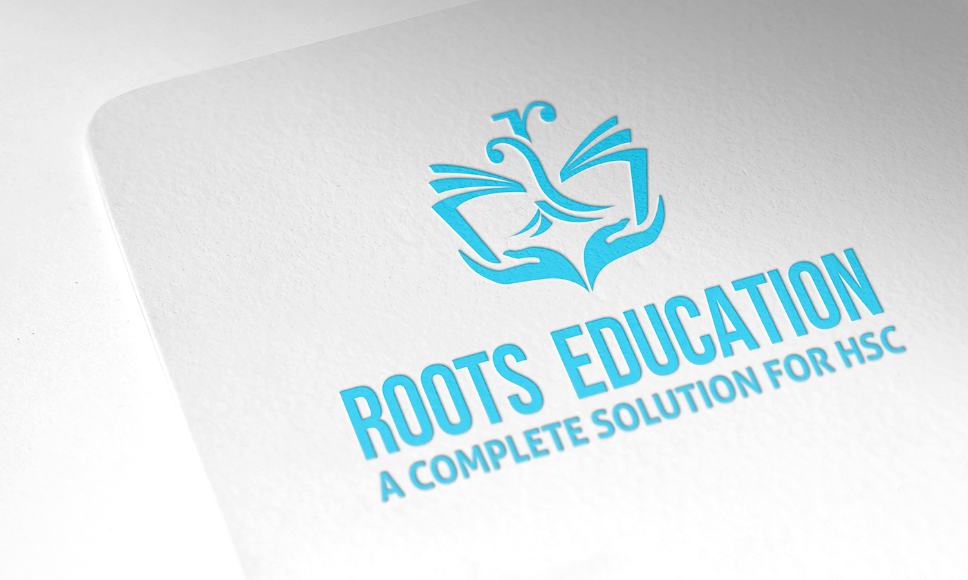 Web Education Logo - Roots Education logo Design