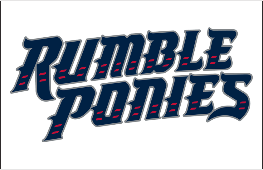 Pony Sports Logo - Binghamton Rumble Ponies Jersey Logo - Eastern League (EL) - Chris ...