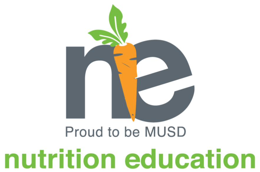 Web Education Logo - Nutrition Education. Manteca Unified School District, CA
