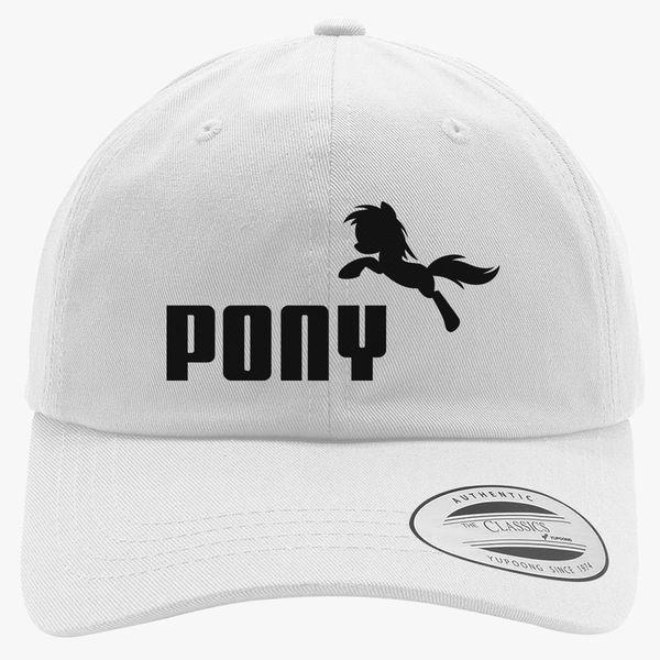 Pony Sports Logo - My Little Pony Sports Cotton Twill Hat | Hatsline.com