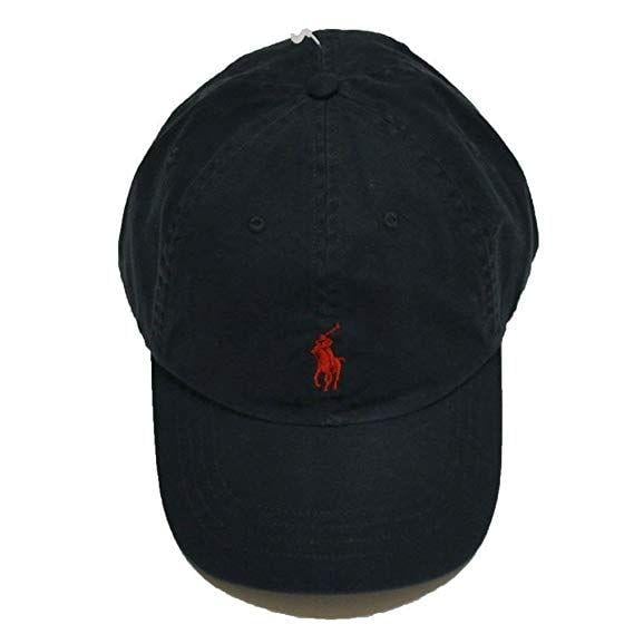 Pony Sports Logo - polo ralph lauren sports pony logo hat cap (one size, rl black ...