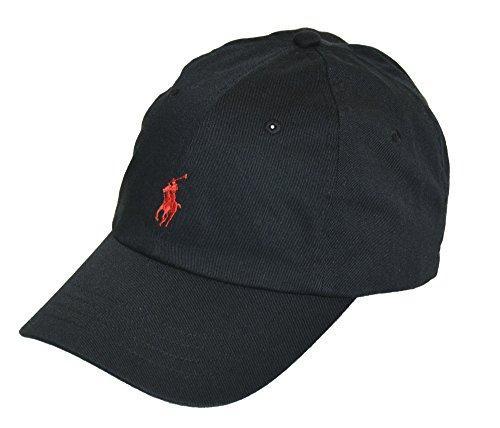 Pony Sports Logo - Polo Ralph Lauren Sports Pony Logo Hat Cap (One size, RL Black ...