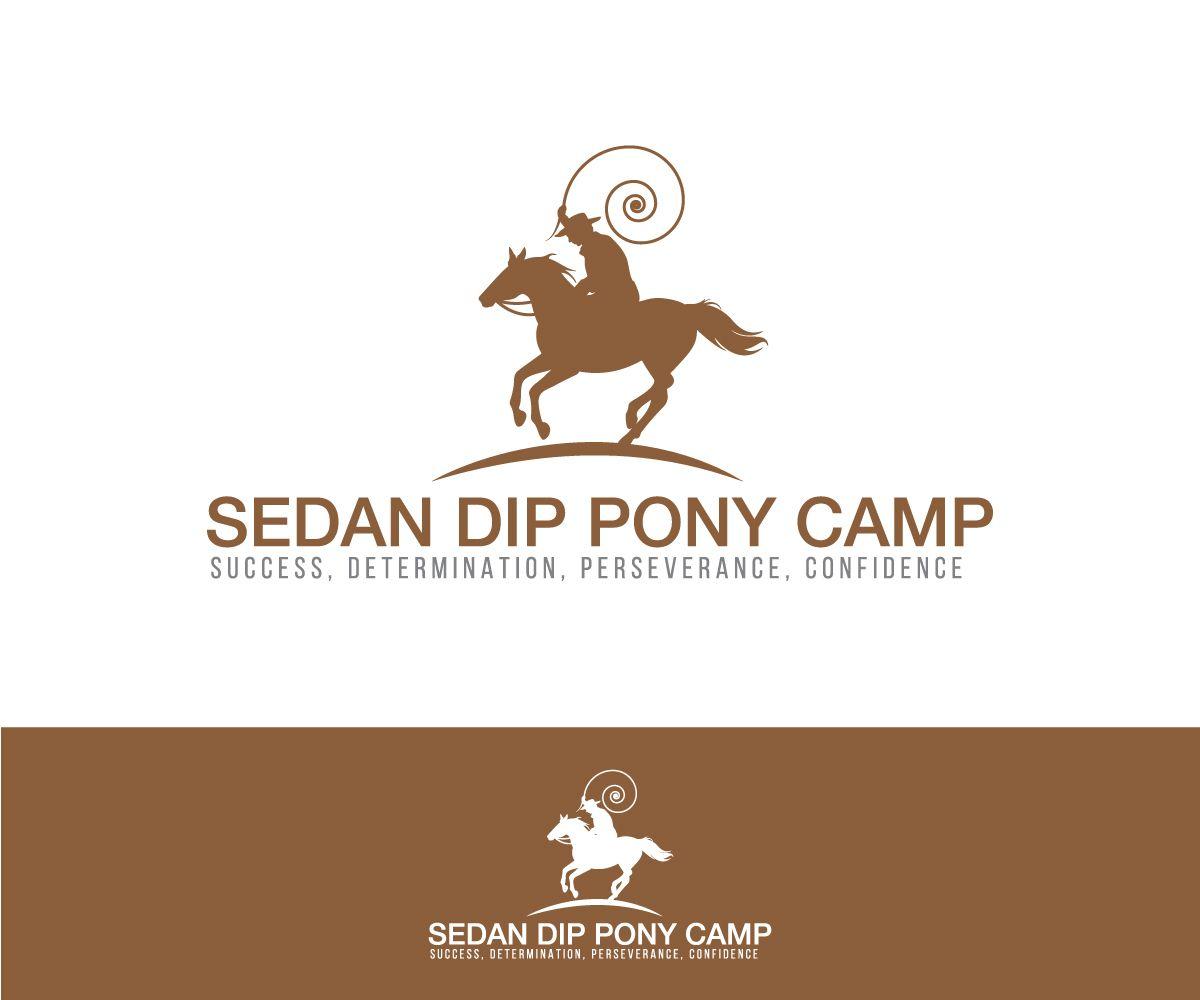 Pony Sports Logo - Playful, Colorful Logo Design for Sedan Dip Pony Camp, Success ...