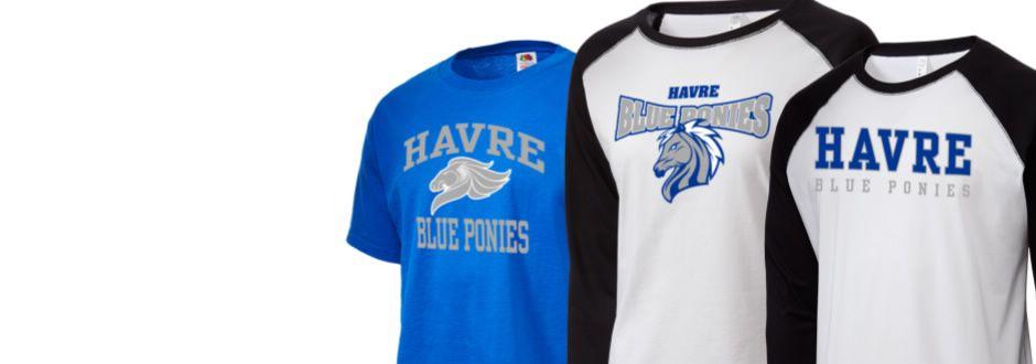 Pony Sports Logo - Havre High School Blue Ponies Apparel Store | Havre, Montana