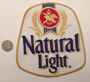 Natural Light Logo - Natural Light Beer Vintage Logo Patch Anheuser-Busch Budweiser Bud 6 ...