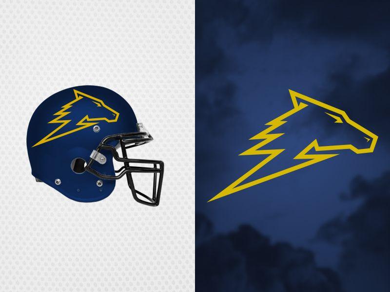 Pony Sports Logo - Rocky Mountain Thunder Ponies FF Team Logo by Ben Mettler | Dribbble ...