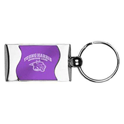 Purple Wave Logo - Amazon.com : CollegeFanGear Young Harris Silverline Purple Wave Key
