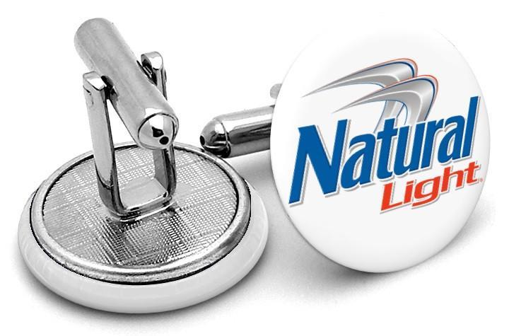 Natural Light Logo - Natural Natty Light Logo Cufflinks by FrenchCuffed - Discount and ...