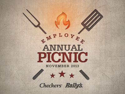 Company Picnic Logo - Employee Picnic - Checkers by Joel Santana | Dribbble | Dribbble