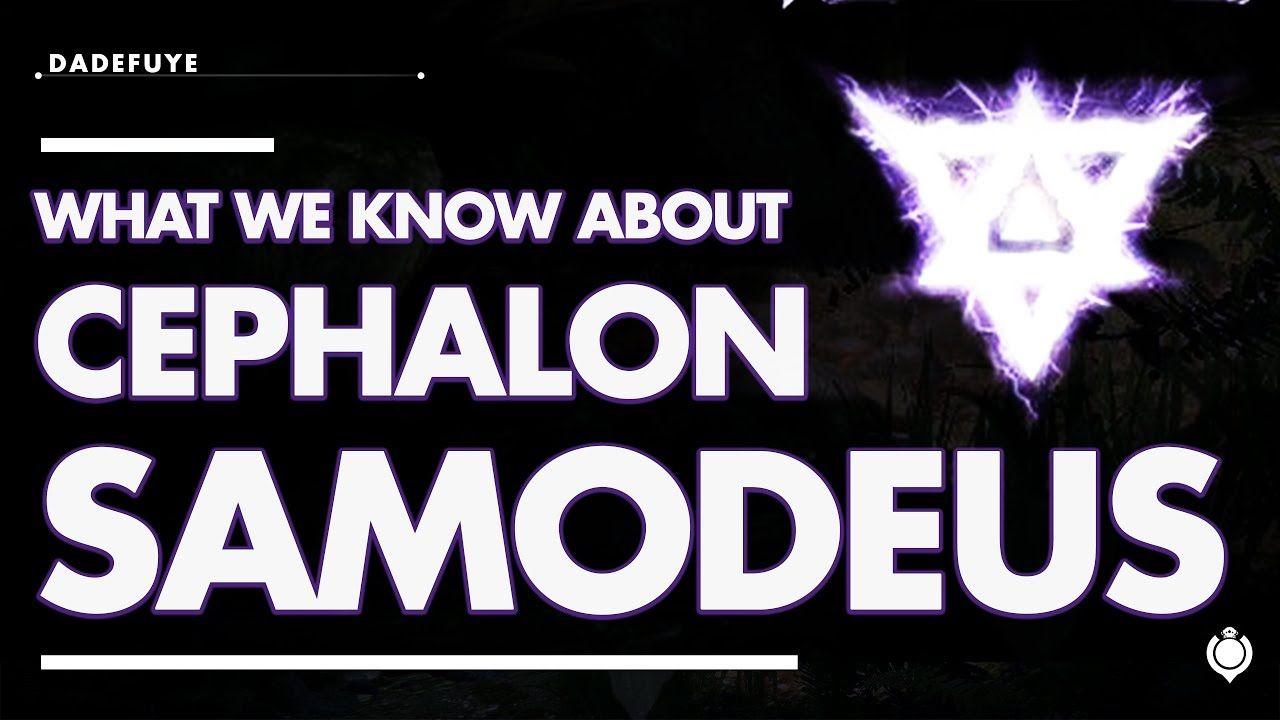 Cephalon Logo - WARFRAME LORE: What We know About CEPHALON SAMODEUS - YouTube