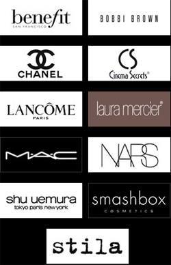 makeup brand names list