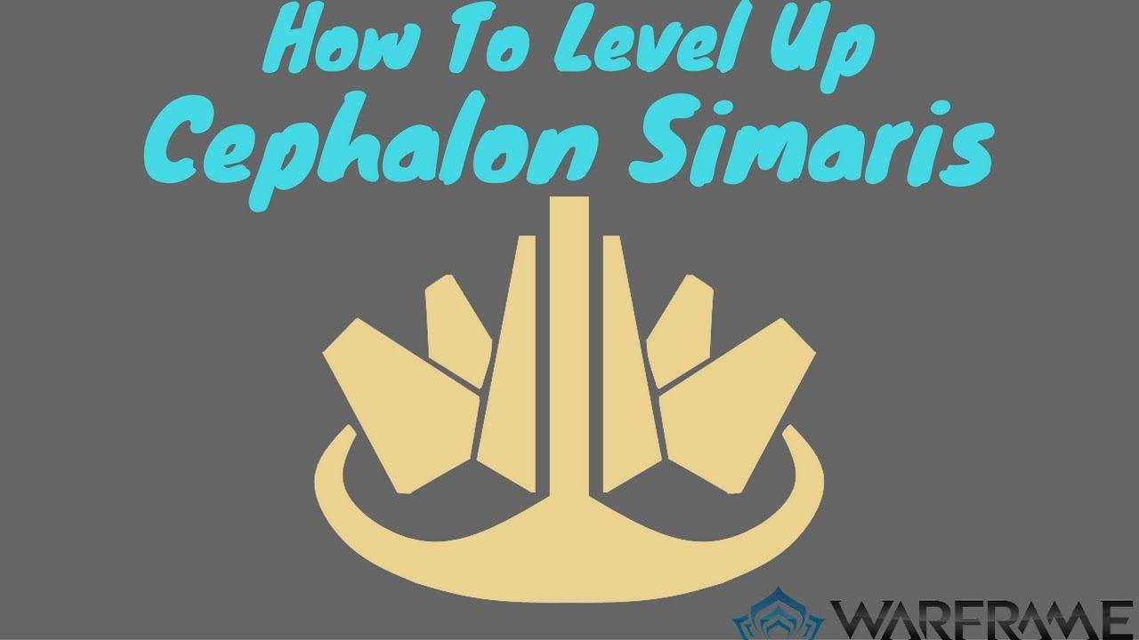 Cephalon Logo - Warframe: How To Level Up Cephalon Simaris - YouTube