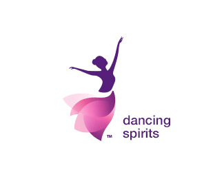Dancer Logo - Dancing Spirits Logo | Logo Design Inspiration | Dance logo, Logo ...