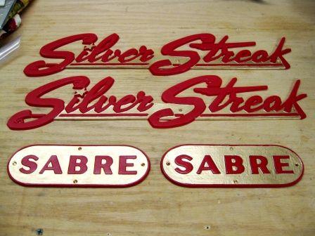 Silver Streak Logo - 1970 Silver Streak Sabre - Model 20