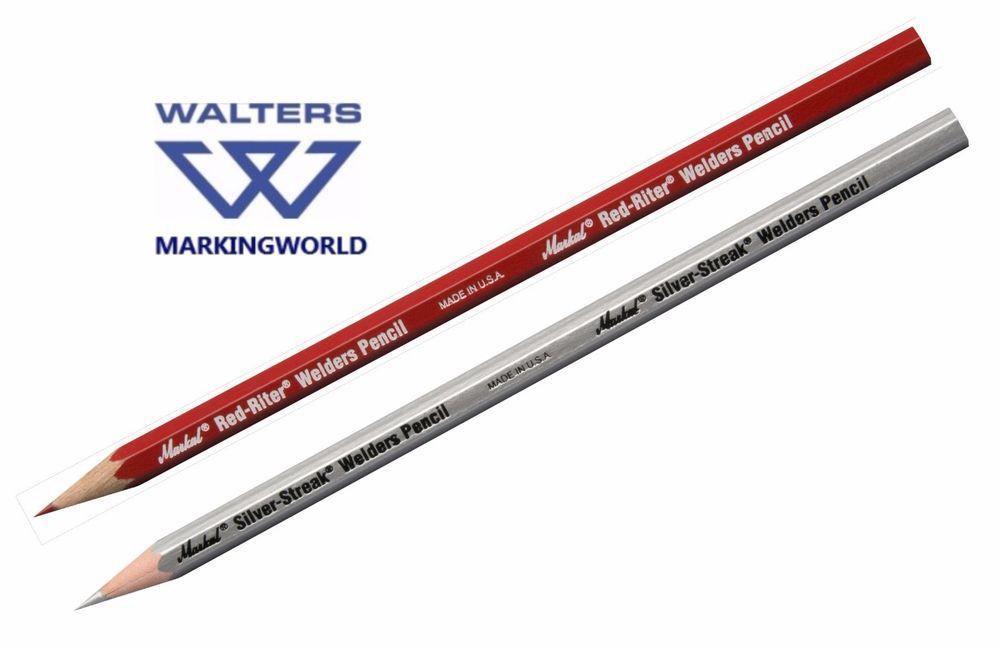 Silver Streak Logo - La-Co Markal Red-Riter & Silver-Streak Welders Pencil, Metal Marking ...