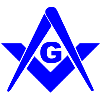 Blue Lodge Logo - Square And Compass Logo For Favicon BigG. Masonic Grand Lodge Of Oregon