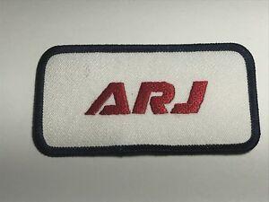 Red Letter Company Logo - ARJ Manufacturing LLC Automotive Company Red Letters Logo Patch B