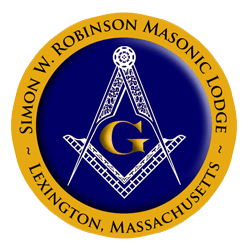 Blue Lodge Logo - Simon W. Robinson Masonic Lodge of Lexington, Massachusetts
